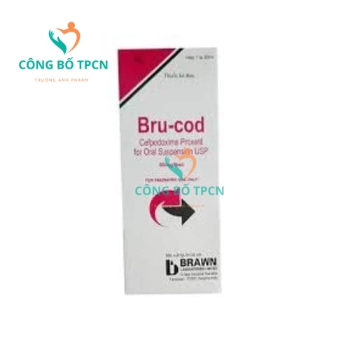 Bru-cod 30ml - Thuốc điều trị nhiễm khuẩn hiệu quả của Ấn Độ